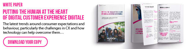 White paper - Putting the human at the heart 
of digital customer experience digitale 